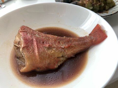 黄金比!赤魚の煮付け